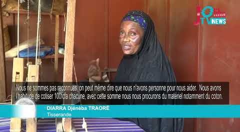 Mali : Du coton au pagne, une histoire, un métier, un quotidien pour la tisserande Djeneba TRAORÉ
